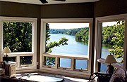 The Galena Lake House Sun Room