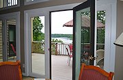 The Galena Lake House Deck